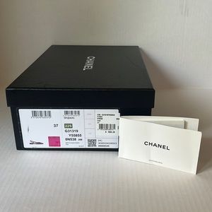 EMPTY CHANEL Shoe box